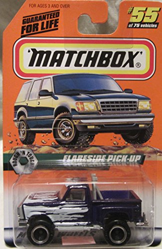 Matchbox 1997 Rough 'N Tought #55 von 75 Flareside Pick-Up – Violett von Matchbox