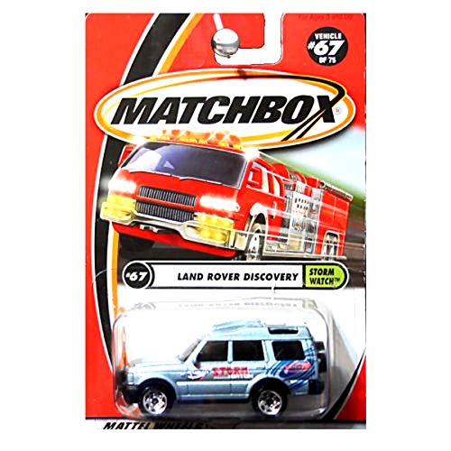 Matchbox 2001 Storm Watch Land Rover Discovery Blue 67 von Matchbox
