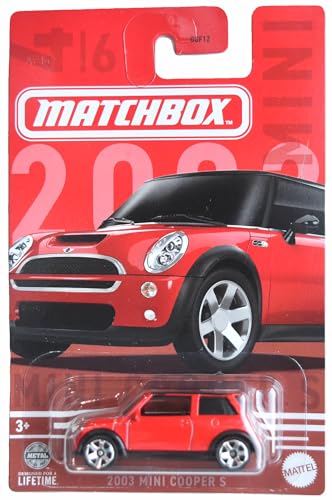 Matchbox 2003 Mini Cooper S, rot 4/6 von Matchbox