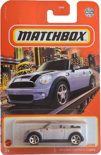 Matchbox 2010 Mini-Cooper S Cabrio, [Violett] 52/100 von Matchbox