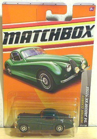 Matchbox 2011 - Heritage Classics 20 of 100 - '54 Jaguar XK 120SE (Green) by Matchbox von Matchbox