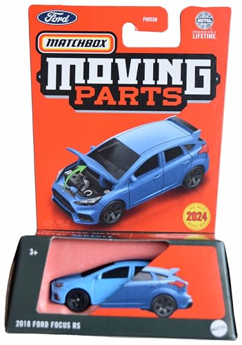 Matchbox 2018 Ford Focus RS Moving Parts [Blau] FWD28 von Matchbox