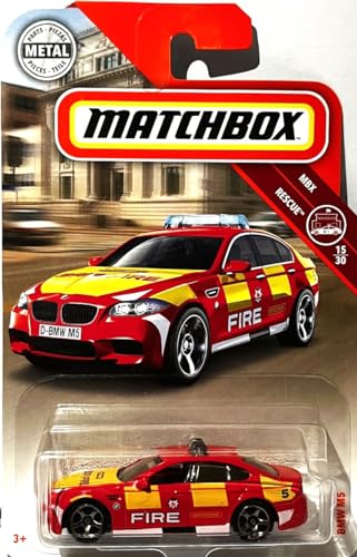 Matchbox 2018 MBX Rescue 15/30 - BMW M5 von Matchbox