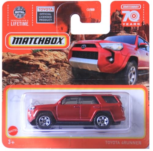 Matchbox 2018 Toyota 4Runner Metalflake Red rot Serie 2023 von Matchbox