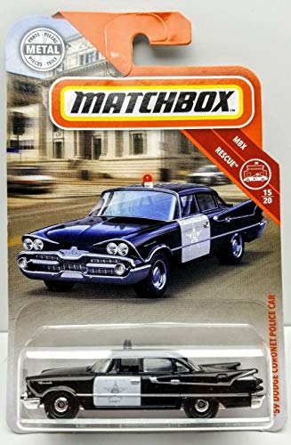 Matchbox 2019 59 Dodge Coronet Police CAR von Matchbox