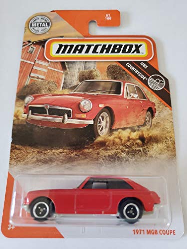 Matchbox 2020 MBX Countryman 1971 MGB Coupe, Rot 61/100 von Matchbox