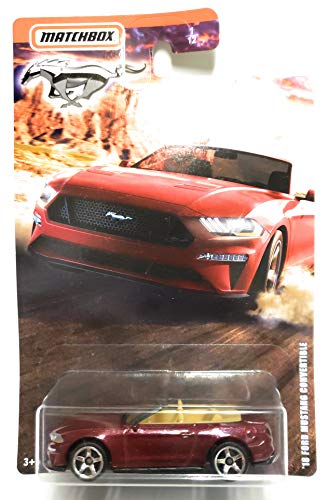 Matchbox 2020 Mustang Special Edition Serie – 18 Ford Mustang Cabrio (Kastanienbraun). von Matchbox