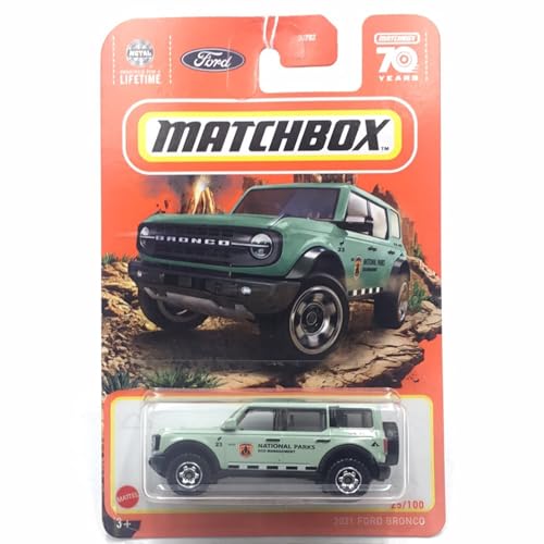 Matchbox 2021 Ford Bronco 25/100 (Mintgrün) von Matchbox