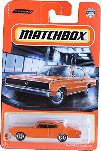 Matchbox 2022-1966 Dodge Charger [Orange] 51/100 von Matchbox