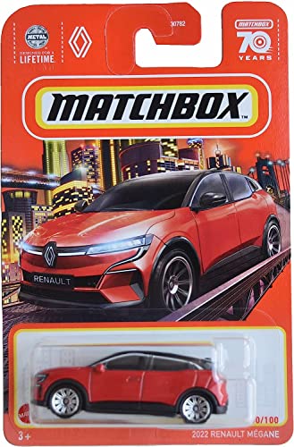 Matchbox 2022 Renault Megane 100/100 Rotes Auto Spielzeug von Matchbox