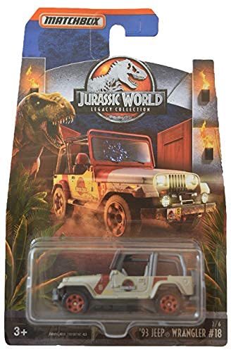 Matchbox '93 Jeeps Wrangler, Jurassic World Legacy Collection #18 2/6 von Matchbox