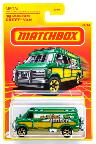 Matchbox '95 Custom Chevy Van 11/24 (Grün) von Matchbox