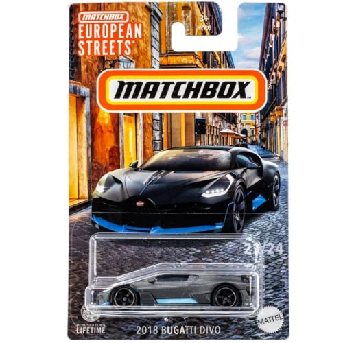 Matchbox Best of Europe Single Cars HVV05-2018 BUGATTI DIVO von Matchbox