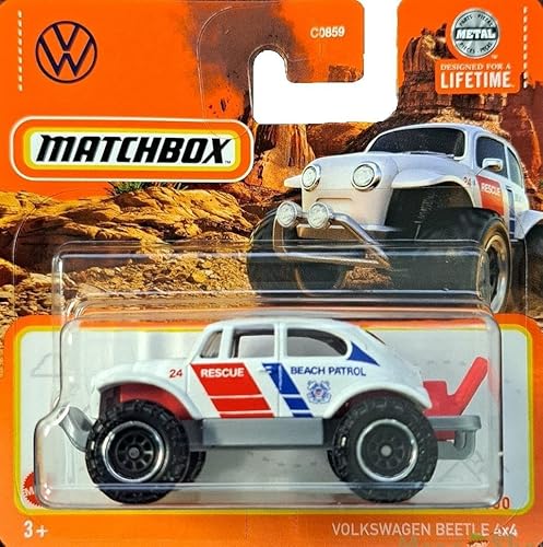 Matchbox C0859 1:64 Single Cars VOLKSWAGEN BEETLE 4x4 HVP20 von Matchbox