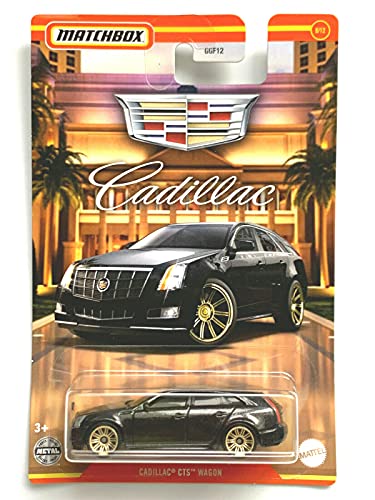 Matchbox Cadillac CTS Wagon [Schwarz] – Cadillac Serie 8/12 von Matchbox