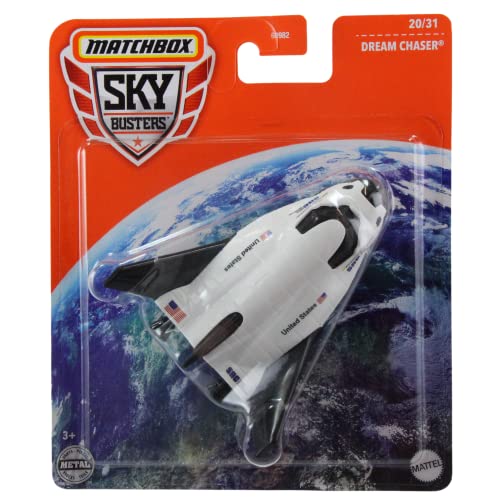 Matchbox Diecast Skybusters Modellflugzeug im Maßstab 1:64 – (Dream Chaser) von Matchbox