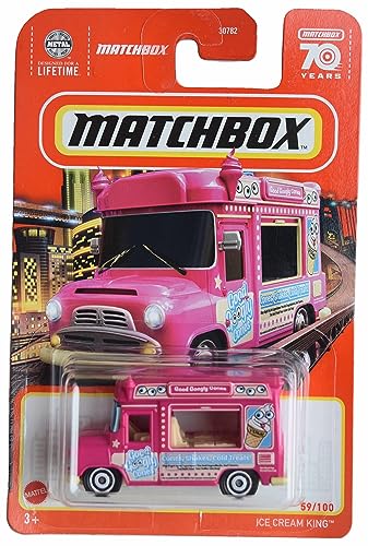 Matchbox Eiscreme King, Pink 59/100 von Matchbox