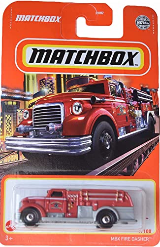 Matchbox Feuer Dasher, Rot, Feuerwehrfahrzeug, 36+, Kinder (unisex) von Matchbox