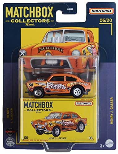 Matchbox Henry J Gasser, Orange 6/20 von Matchbox