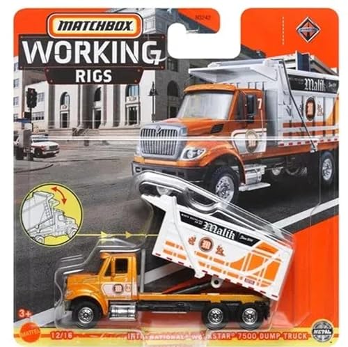 Matchbox International Workstar 7500 Muldenkipper, Working Rigs von Matchbox