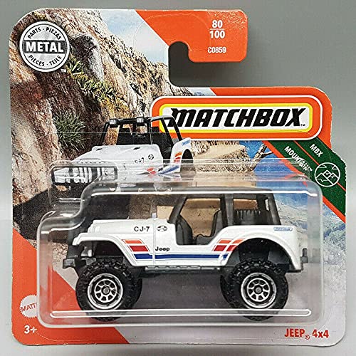 Matchbox - Jeep 4x4 - MBX Mountain 80/100 - GKL98 - Short Card 2020 von Matchbox