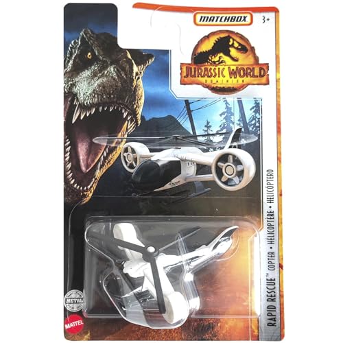 Matchbox Jurassic World Dominion Rapid Rescue Copter von Matchbox