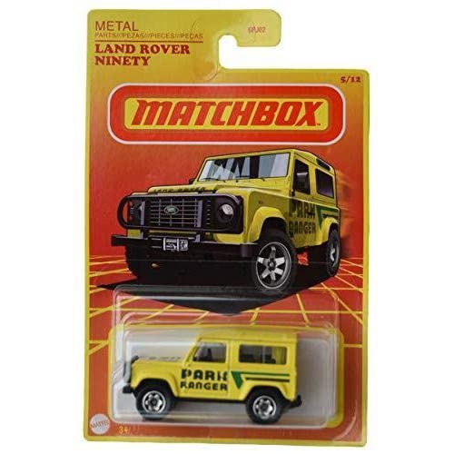 Matchbox Land Rovers Ninety [Gelb] – Retro-Serie 5/12 von Matchbox