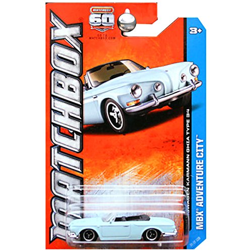 Matchbox MBX Adventure City - Volkswagen Karmann Ghia Type 34 Scale 1:64 von Matchbox