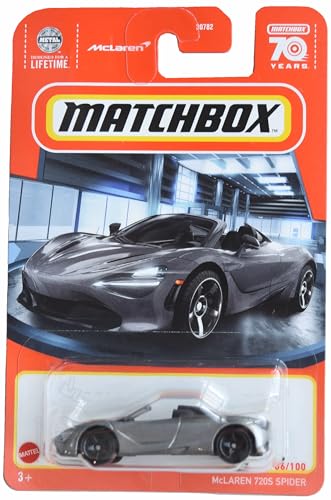 Matchbox McLaren 720s Spider, 70 Jahre 66/100 [Grau] von Matchbox