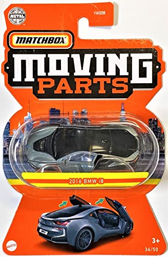 Matchbox Moving Parts 2016 B-M-W i8 [Grau] 36/50 von Matchbox