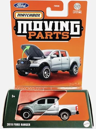 Matchbox Moving Parts 2019 Ford Ranger (Silber) von Matchbox