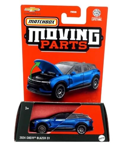 Matchbox Moving Parts Chevy Blazer EV Spielzeugauto (Blau) von Matchbox