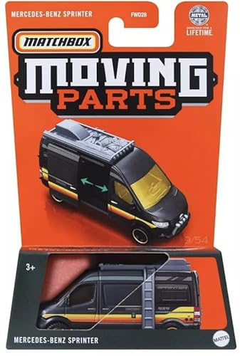 Matchbox Moving Parts Mercedes-Benz Sprinter Van 1:64 Die-Cast Spielzeugauto von Matchbox