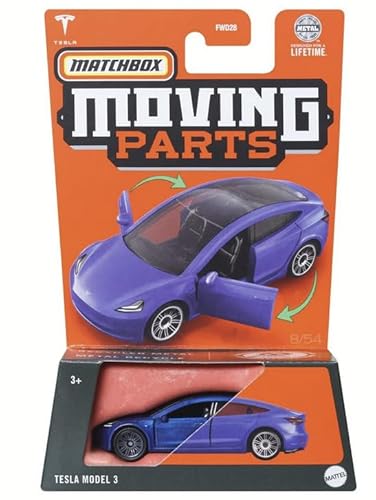 Matchbox Moving Parts Tesla Model 3 (Blau) von Matchbox