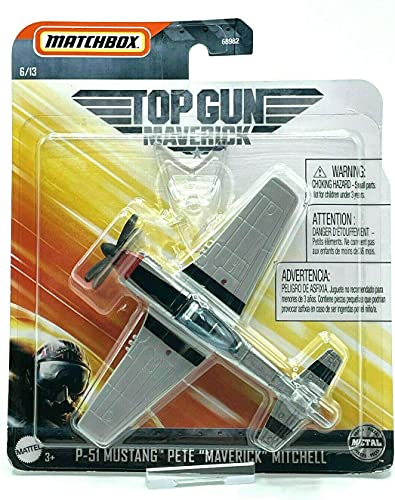 Matchbox P-51 Mustang Pete Maverick Mitchell Top Gun Maverick 10/31 von Matchbox