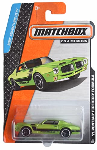 Matchbox Pontiac Firebird Formel Auto, Maßstab 1:65, Klassiker, Kind, unisex, Kinder (Kindergarten bis Grundschule) von Matchbox