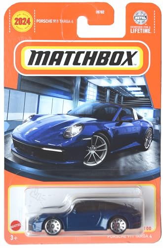 Matchbox Porsche 911 Targa 4, Blau 60/100, HVL00 von Matchbox