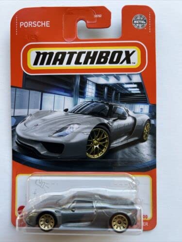 Matchbox Porsche 918 Spyder (Grau) 31/100 von Matchbox