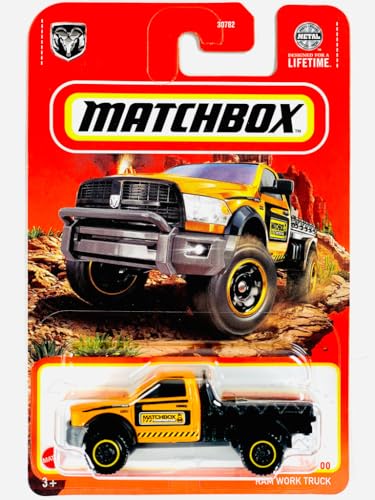 Matchbox Ram Work Truck 23/100 Construction 1:64 Die-Cast von Matchbox