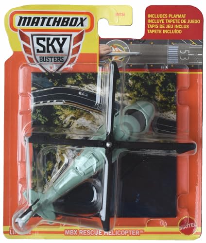 Matchbox Rettungshubschrauber Sky Busters HHT34 von Matchbox