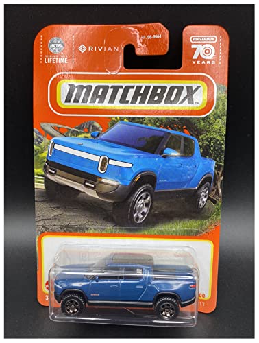 Matchbox Rivian R1T 2022 Collector #38/100 Elektro Truck EV Blau von Matchbox