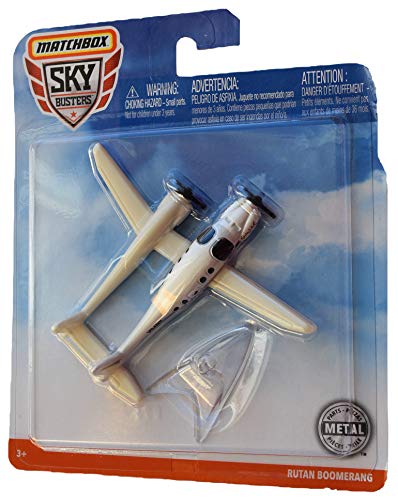 Matchbox Sky Busters Rutan Bumerang, Weiß von Matchbox