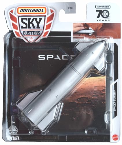 Matchbox Sky Busters Spacex Raumschiff, inklusive Spielmatte von Matchbox