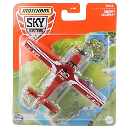 Matchbox Skybusters Cessna Caravan Diecast Plane 1:64 Scale von Matchbox