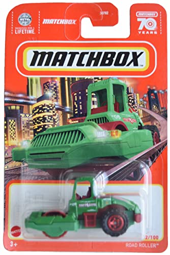 Matchbox Straßenwalze, 70 Jahre 52/100 von Matchbox