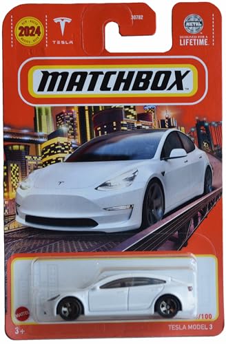 Matchbox Tesla Model 3, White 53/100 von Matchbox