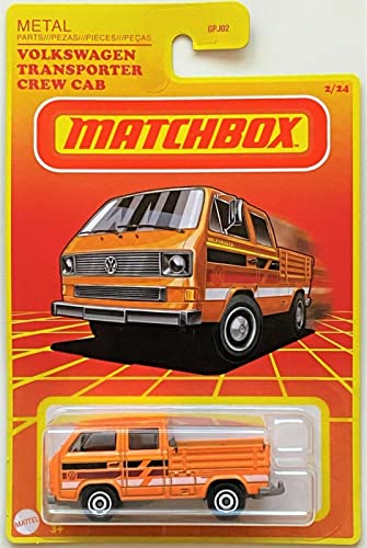 Matchbox Volkswagen Transporter Crew Cab 2/24 (orange) von Matchbox