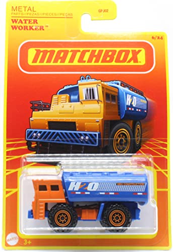 Matchbox Water Worker 6/24 (Orange/Blau) von Matchbox