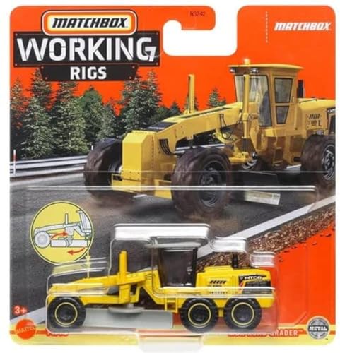 Matchbox Working Rigs MBX Road Grader 11/16 von Matchbox