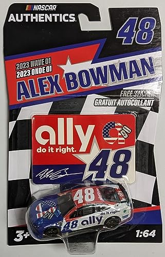 Nascars Authentics Alex Bowman #48 (2023 Wave 1) von Matchbox